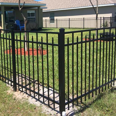 Aluminum Fence Installation