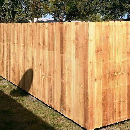 Wood Fence Installation