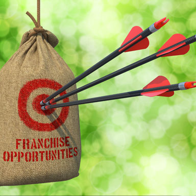 Message on the picture - Interested in Franchise Opportunity?